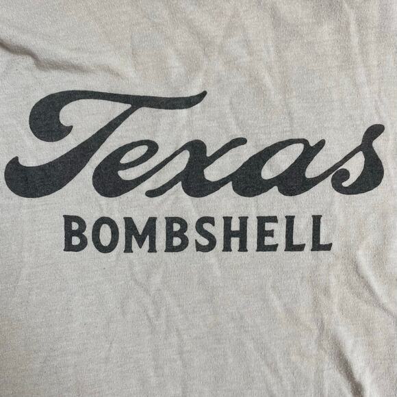Texas Bombshell Crop Top Shirt Eat Your Heart Out Small - Picture 3 of 4
